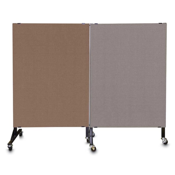 Enclosed Corkboard, 1 Door, 72"x48", 4" Fra